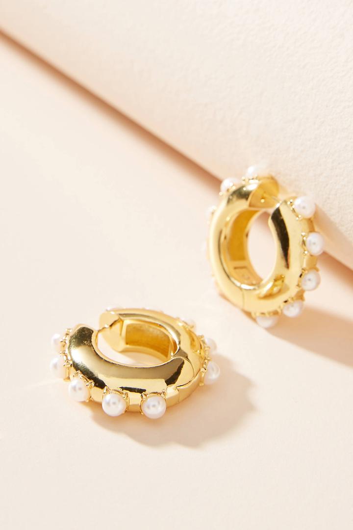 Baublebar Claire Hugger Hoop Earrings