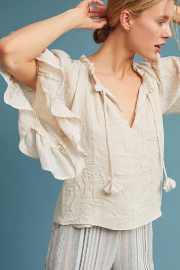 Misa Casanova Peasant Top