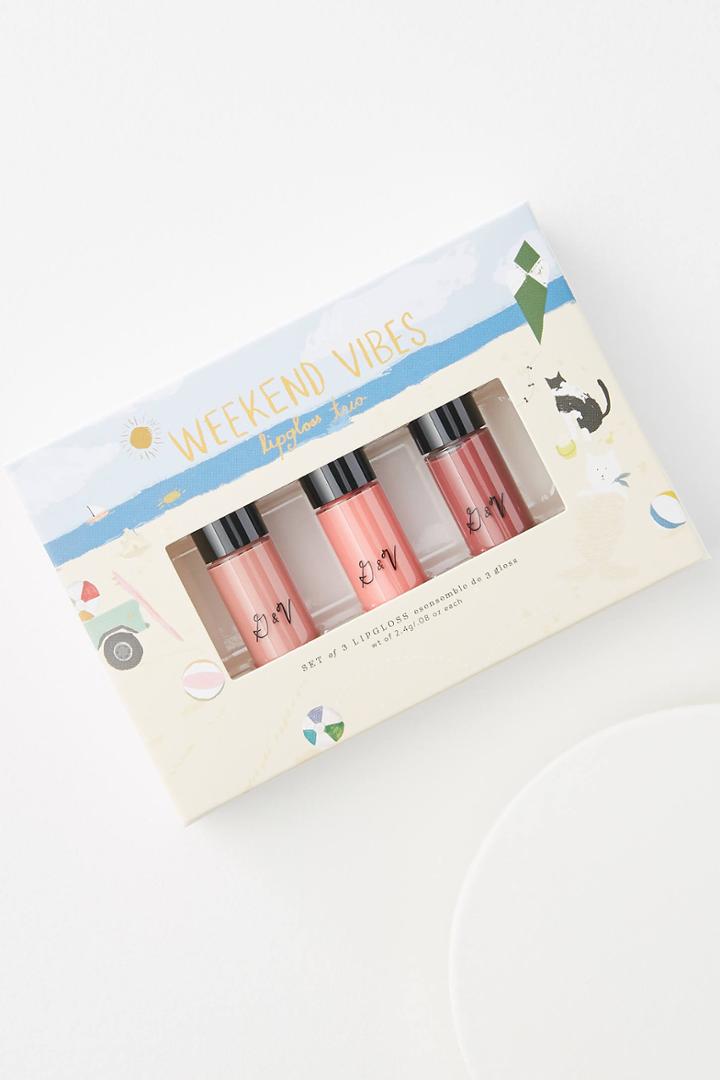 George & Viv Weekend Vibes Lipgloss Trio