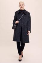 Helene Berman London Velvet Collared Coat