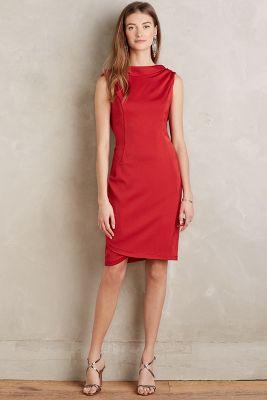 Eva Franco Drape-back Sheath