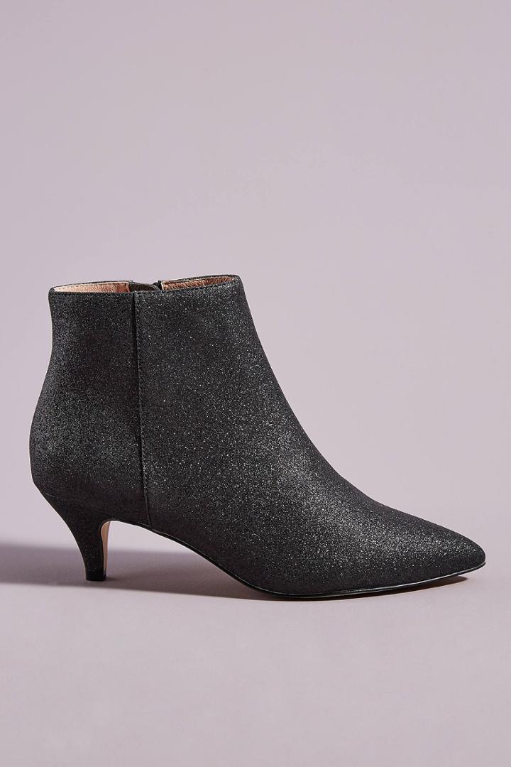 Anthropologie Kitten-heeled Ankle Boots