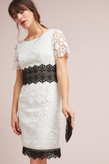 By Shani Colorblocked Lace Dress