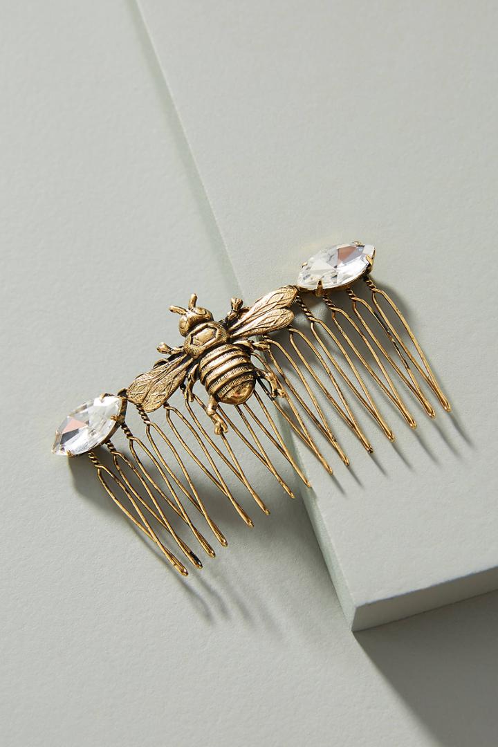 Dauphines Of New York Bumblebee Hair Comb