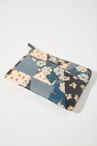 Anthropologie Floral Patchwork Printed Clutch