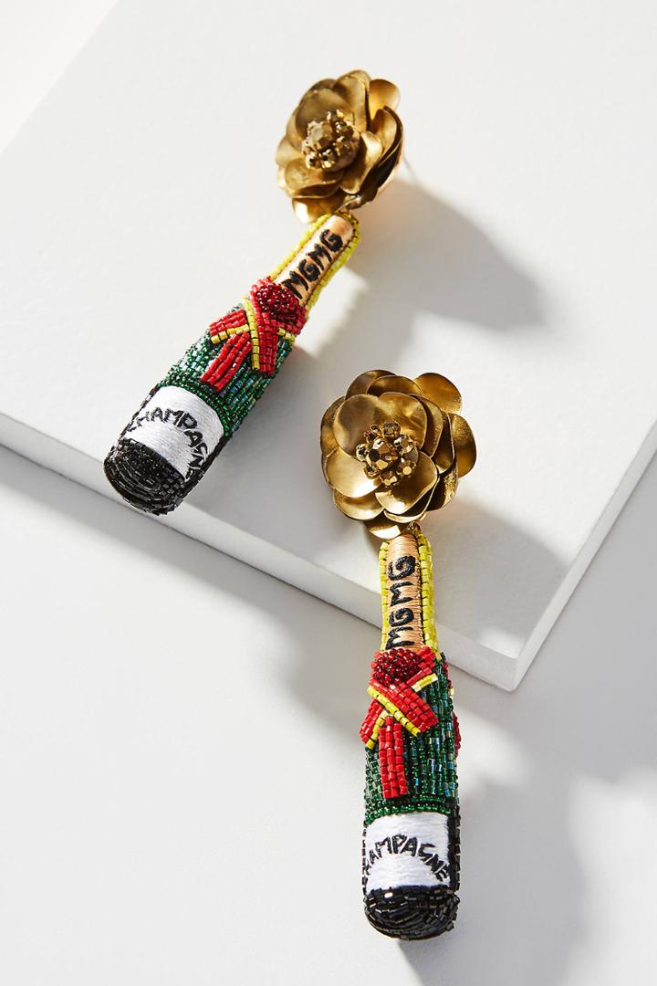Mignonne Gavigan Champagne Drop Earrings