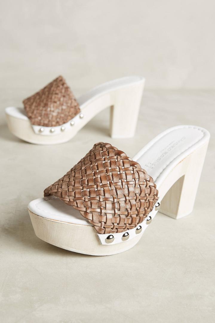 Sandro Rosi Isa Woven Clogs