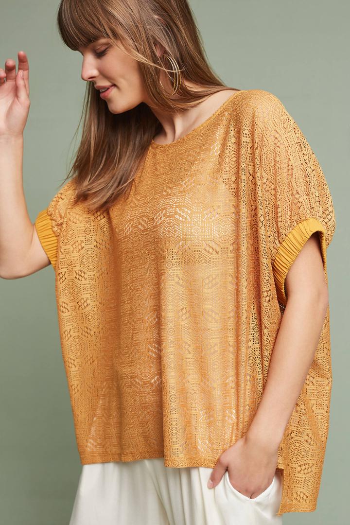 Akemi + Kin Bratton Lace Top