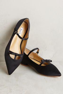 Vanessa Tao Pointed Bow Flats