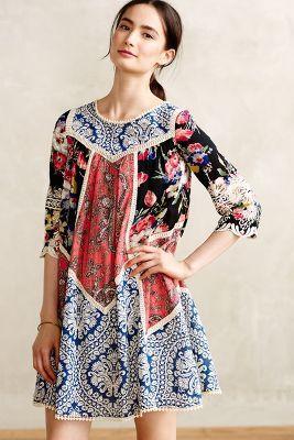 Anthropologie Inez Swing Dress