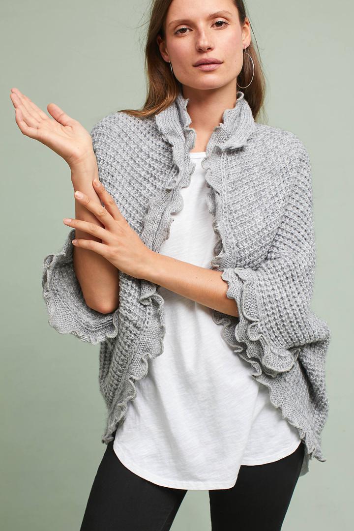 Moth Rocia Ruffled Cardigan