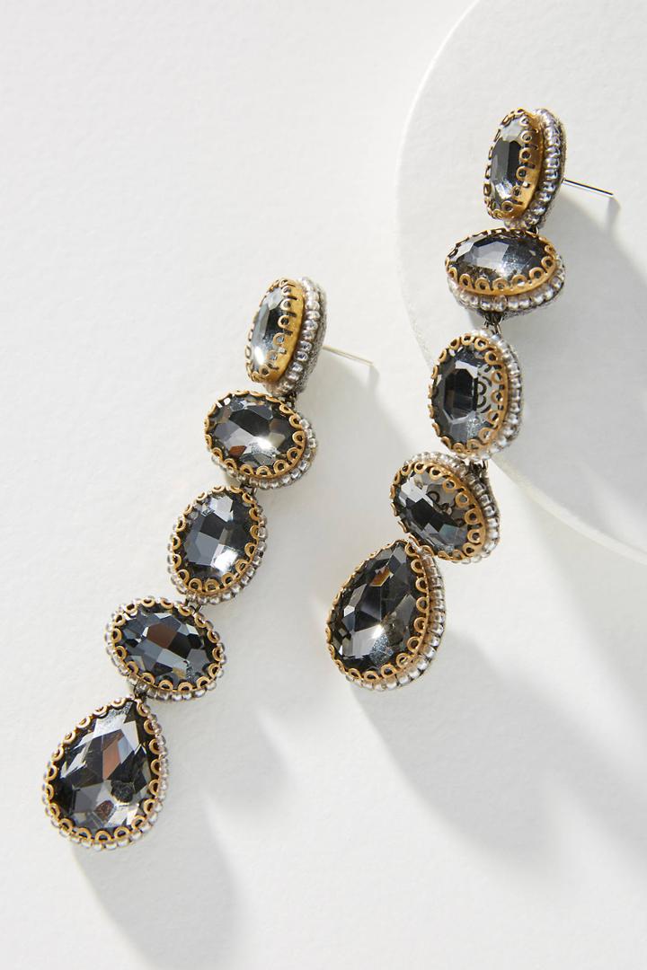 Deepa Skipping Stone Drop Earrings