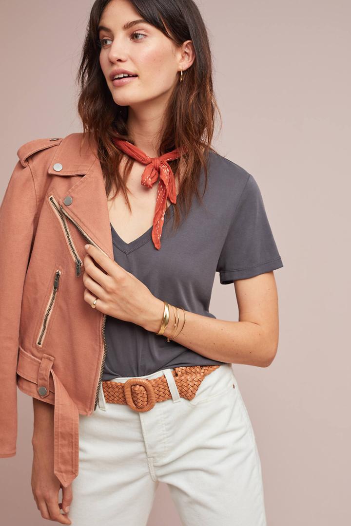Sunday In Brooklyn Modern V-neck Tee