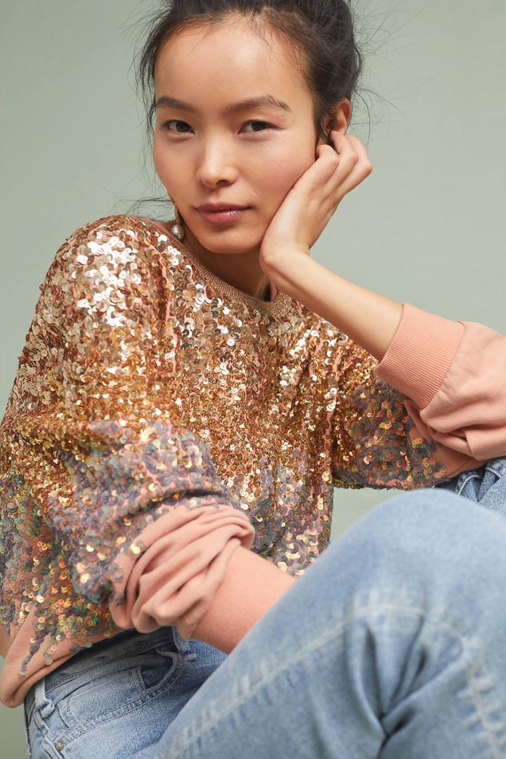 Ugly Girl Sequin Pullover