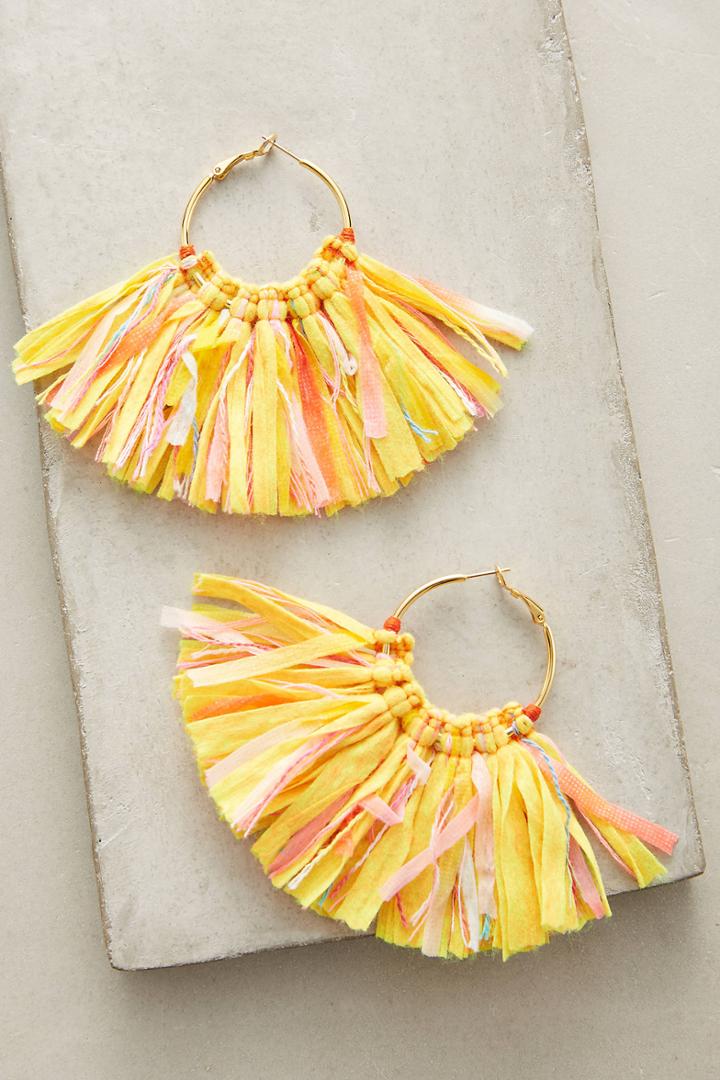 Mignonne Gavigan Mary Citron Hoop Earrings