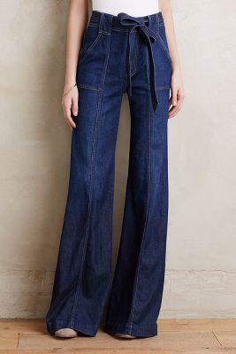 7 For All Mankind Palazzo Jeans Dark Denim