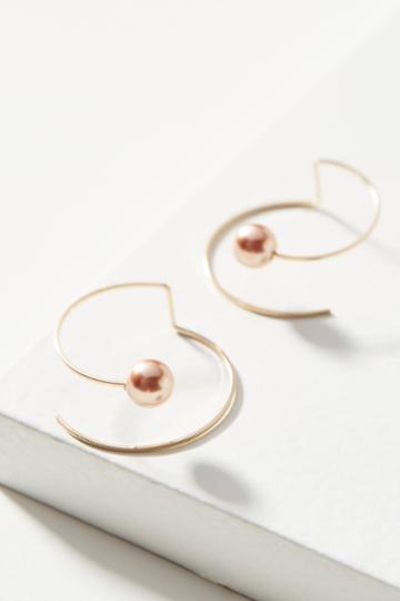 By Boe By Boe Spiral Pearl Earrings