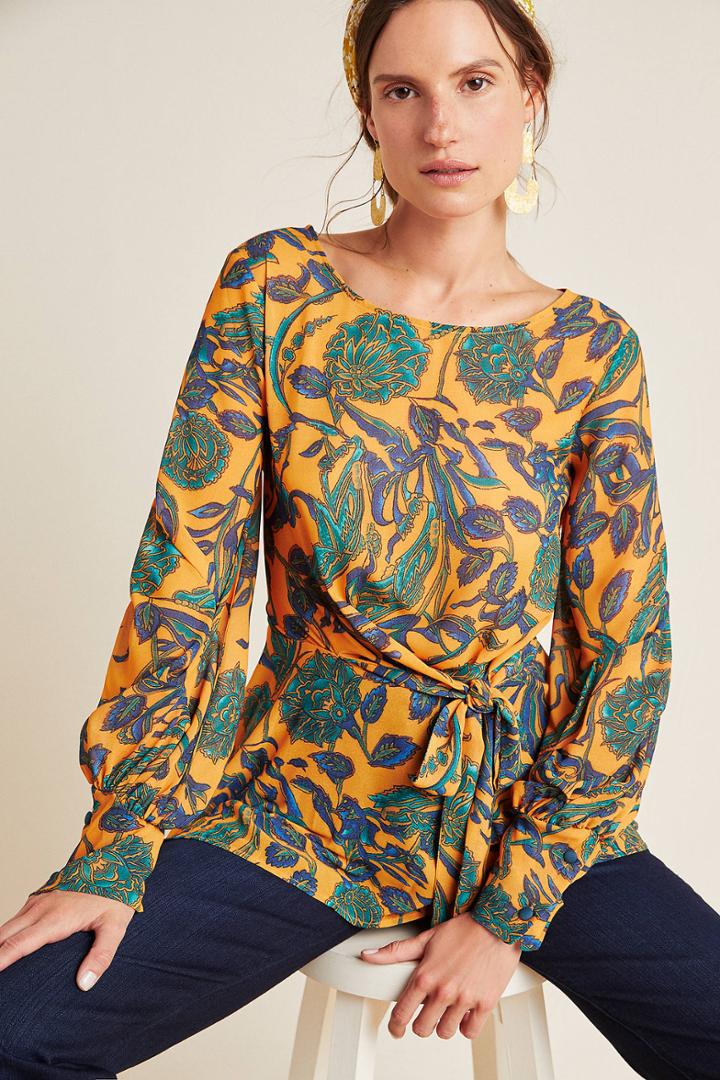 Eva Franco Kamali Tie-front Tunic