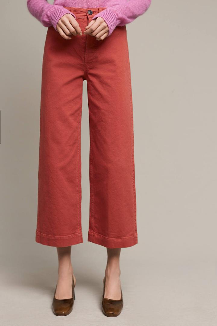 Mih Caron Cropped Wide-legs