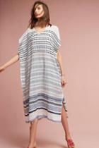 Lemlem Yeshi Striped Kaftan Cover-up