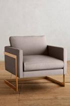 Anthropologie Belgian Linen Meredith Chair