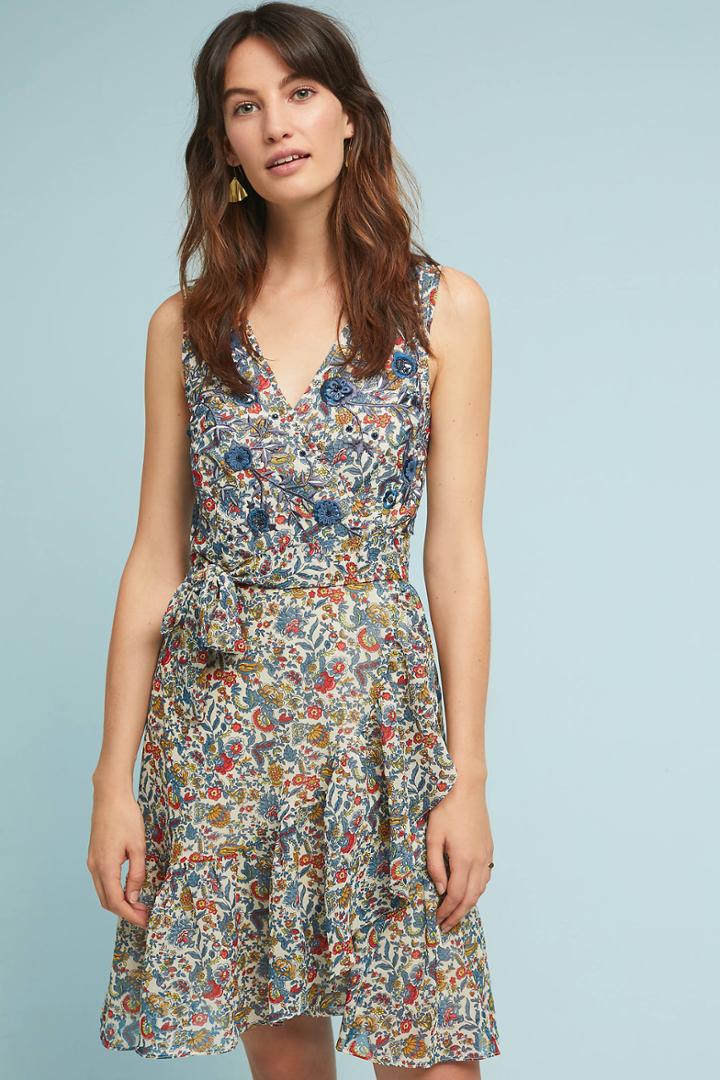 Ranna Gill Botania Wrap Dress
