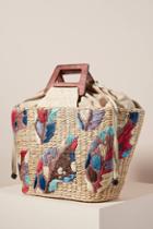 Aranaz Louise Embellished Tote Bag