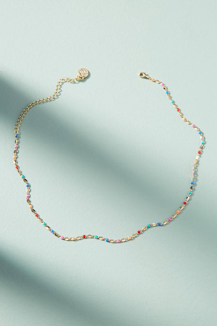 Cloverpost Twinkling Chain Choker Necklace