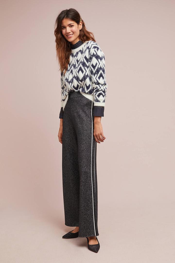 Suncoo Jacques Wide-leg Pants
