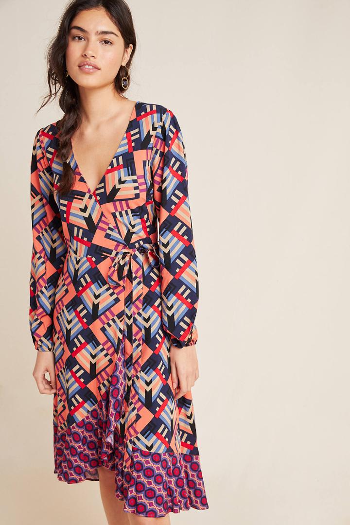 Porridge Amity Wrap Dress