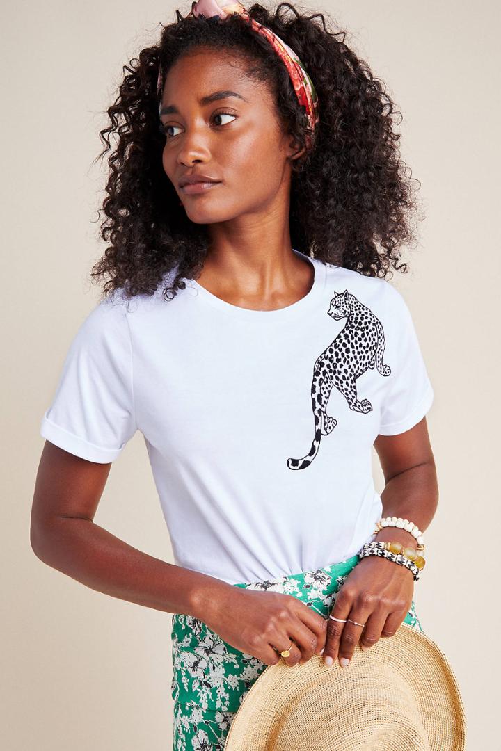 Seen Worn Kept Leopard Graphic Tee
