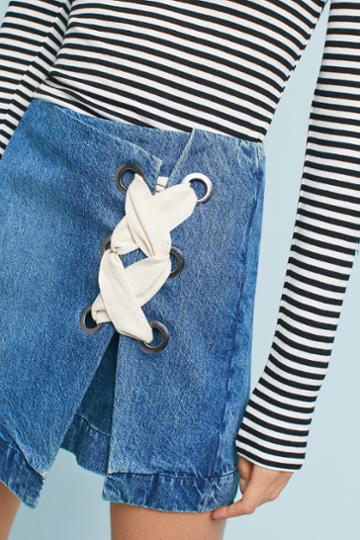 3x1 Nyc Denim Mini Skirt