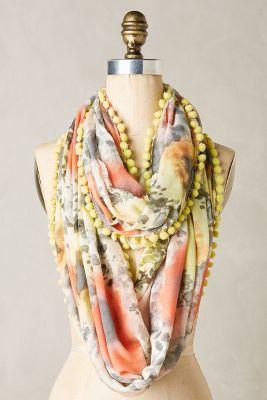 Anthropologie Amorim Infinity Scarf