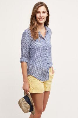 Pilcro Hyphen Chino Shorts Yellow