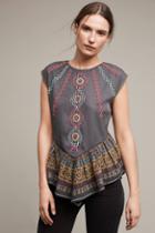 Maeve Neysa Embroidered Top