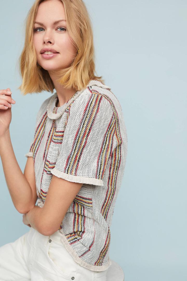 Current Air Descartes Striped Top