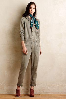 Current/elliott Rosie Coveralls Moss