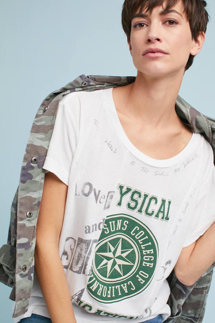 Current/elliott Pieced Tee