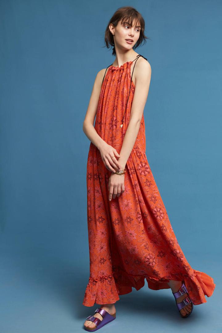 Anupamaa Riya Silk Halter Dress