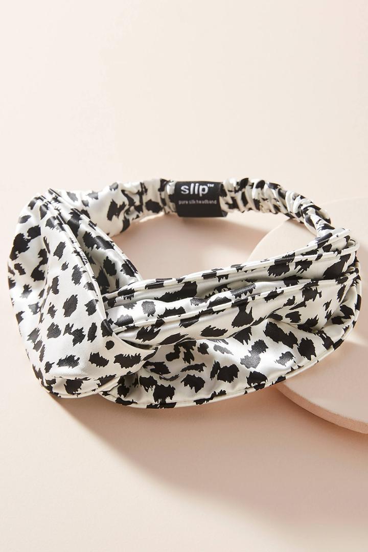 Slip The Twist Silk Headband