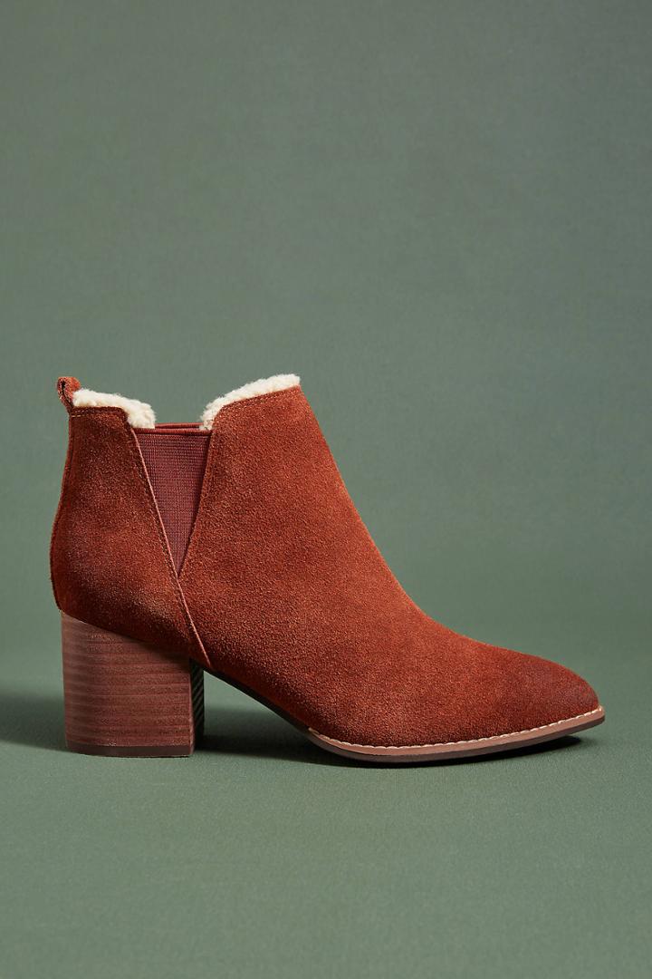 Lien.do By Seychelles Liendo By Seychelles Shearling-lined Booties