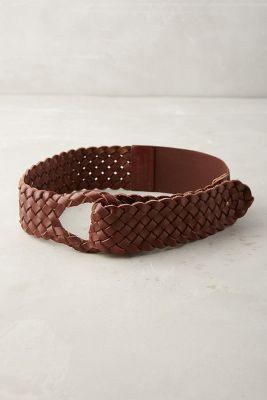 Anthropologie Leatherweave Belt