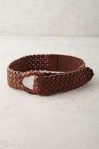 Anthropologie Leatherweave Belt