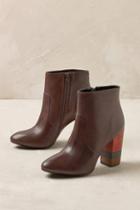 Anthropologie Color-stack Booties
