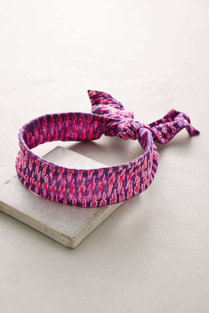 Anthropologie Magenta Headband
