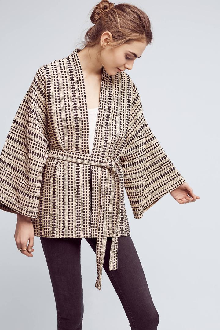 Beautiful Stories Textured Salma Kimono