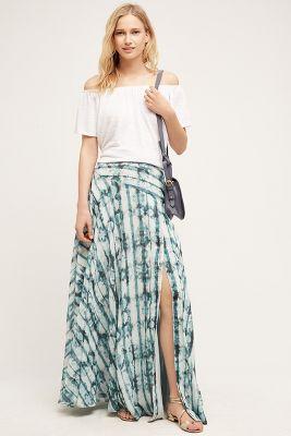 The Jetset Diaries Shibori Maxi Skirt