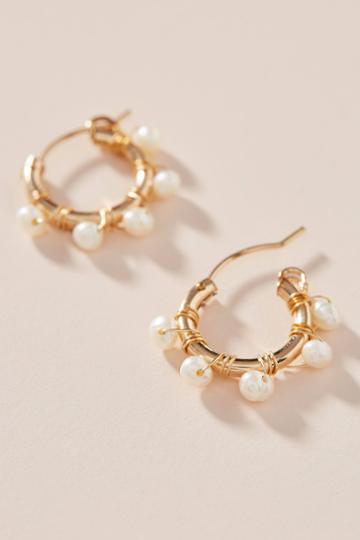 Anthropologie Kozakh Natasha Hoop Earrings
