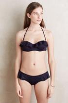 Eberjey Ruffled Bottoms Dark Blue