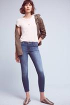 Current/elliott The Stiletto Mid-rise Skinny Cropped Jeans